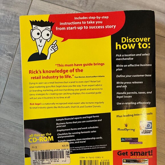 Retail Business Kit for Dummies w/CD - Picture 6 of 7
